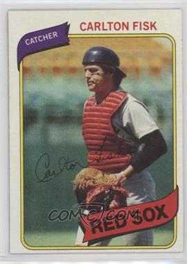 1980 Topps - [Base] #40 - Carlton Fisk