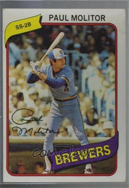 1980 Topps - [Base] #406 - Paul Molitor [Poor to Fair]