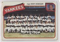 Team Checklist - New York Yankees Team (Dick Howser)