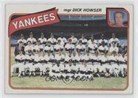 Team Checklist - New York Yankees Team (Dick Howser)
