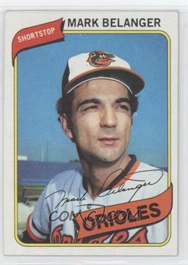 1980 Topps - [Base] #425 - Mark Belanger