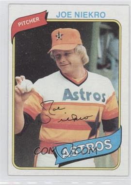 1980 Topps - [Base] #437 - Joe Niekro [Good to VG‑EX]