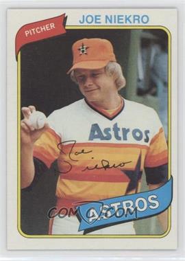 1980 Topps - [Base] #437 - Joe Niekro