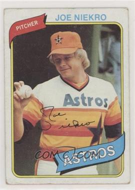 1980 Topps - [Base] #437 - Joe Niekro [Good to VG‑EX]