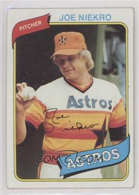 1980 Topps - [Base] #437 - Joe Niekro