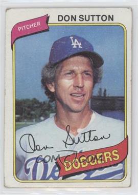 1980 Topps - [Base] #440 - Don Sutton [Good to VG‑EX]