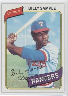 1980 Topps - [Base] #458 - Bill Sample