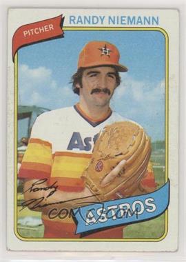 1980 Topps - [Base] #469 - Randy Niemann