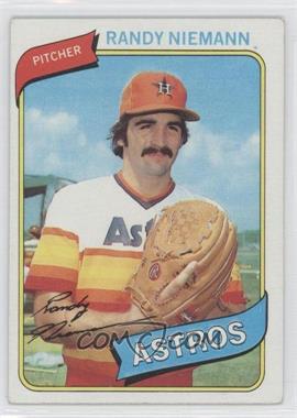 1980 Topps - [Base] #469 - Randy Niemann