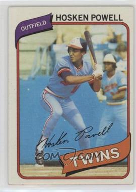 1980 Topps - [Base] #471.1 - Hosken Powell (Upper Left Pennant is all Purple)