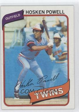 1980 Topps - [Base] #471.1 - Hosken Powell (Upper Left Pennant is all Purple)