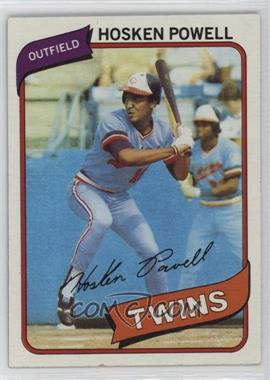 1980 Topps - [Base] #471.1 - Hosken Powell (Upper Left Pennant is all Purple)