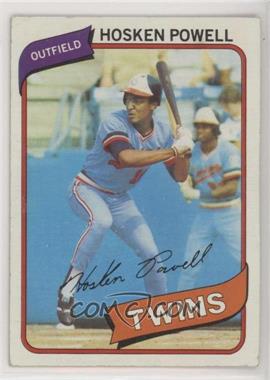 1980 Topps - [Base] #471.1 - Hosken Powell (Upper Left Pennant is all Purple) [Poor to Fair]