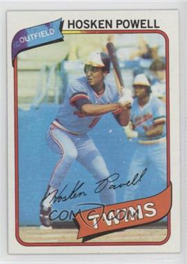 1980 Topps - [Base] #471.2 - Hosken Powell (Upper Left Pennant has a Pink Tip)