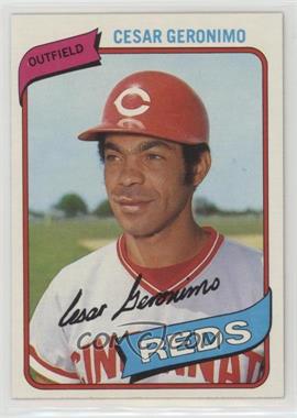 1980 Topps - [Base] #475 - Cesar Geronimo