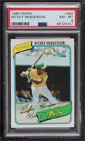 Rickey Henderson [PSA 8 NM‑MT]