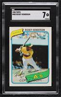 Rickey Henderson [SGC 7 NM]