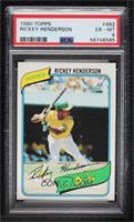 Rickey Henderson [PSA 6 EX‑MT]