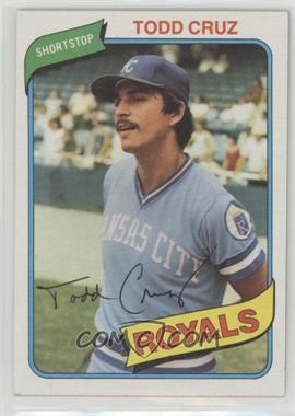 1980 Topps - [Base] #492 - Todd Cruz