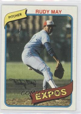 1980 Topps - [Base] #539 - Rudy May