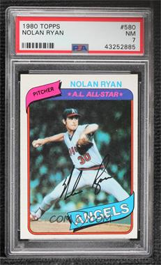 1980 Topps - [Base] #580 - Nolan Ryan [PSA 7 NM]