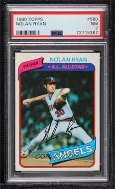 1980 Topps - [Base] #580 - Nolan Ryan [PSA 7 NM]