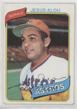 1980 Topps - [Base] #593 - Jesus Alou