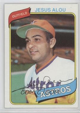 1980 Topps - [Base] #593 - Jesus Alou