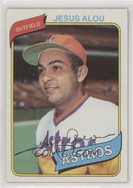 1980 Topps - [Base] #593 - Jesus Alou