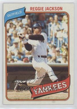 1980 Topps - [Base] #600 - Reggie Jackson