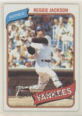 1980 Topps - [Base] #600 - Reggie Jackson