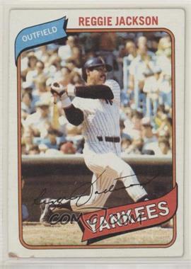 1980 Topps - [Base] #600 - Reggie Jackson