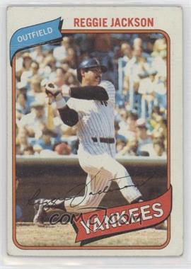 1980 Topps - [Base] #600 - Reggie Jackson