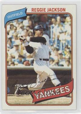 1980 Topps - [Base] #600 - Reggie Jackson