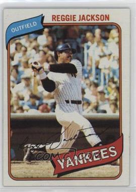 1980 Topps - [Base] #600 - Reggie Jackson