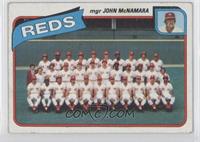 Team Checklist - Cincinnati Reds Team, John McNamara