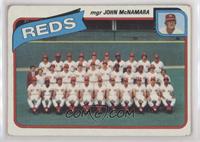 Team Checklist - Cincinnati Reds Team, John McNamara
