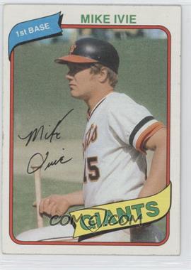 1980 Topps - [Base] #62 - Mike Ivie