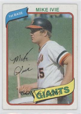 1980 Topps - [Base] #62 - Mike Ivie