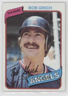 1980 Topps - [Base] #621 - Bobby Grich