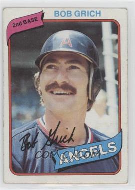 1980 Topps - [Base] #621 - Bobby Grich