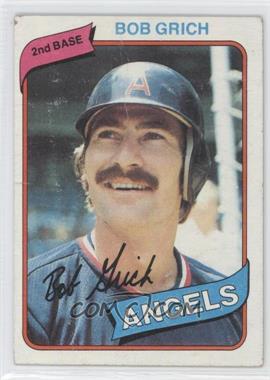 1980 Topps - [Base] #621 - Bobby Grich [Poor to Fair]