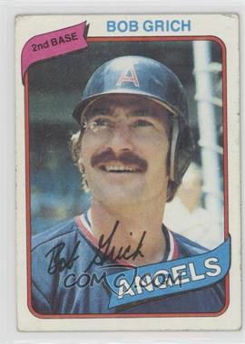 1980 Topps - [Base] #621 - Bobby Grich [Poor to Fair]