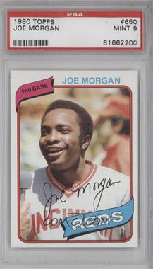 1980 Topps - [Base] #650 - Joe Morgan [PSA 9 MINT]