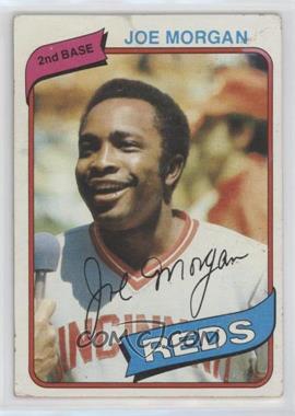 1980 Topps - [Base] #650 - Joe Morgan [Good to VG‑EX]