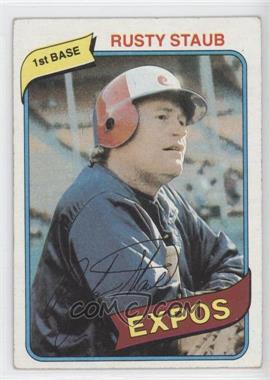 1980 Topps - [Base] #660 - Rusty Staub [Good to VG‑EX]