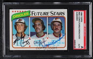 1980 Topps - [Base] #661 - Future Stars - Mark Corey, Dave Ford, Wayne Krenchicki [SGC Authentic Authentic]