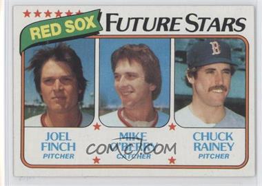 1980 Topps - [Base] #662 - Future Stars - Joel Finch, Mike O'Berry, Chuck Rainey