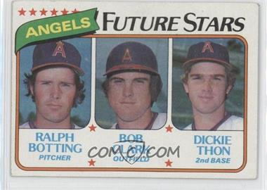 1980 Topps - [Base] #663 - Future Stars - Ralph Botting, Bob Clark, Dickie Thon