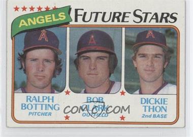 1980 Topps - [Base] #663 - Future Stars - Ralph Botting, Bob Clark, Dickie Thon